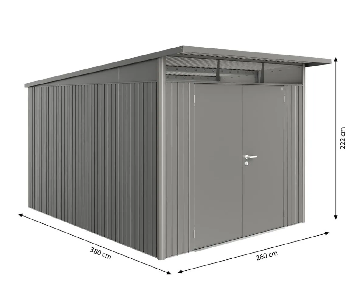 Biohort Gerätehaus AvantGarde® A8, ca. B260/H222/T380 cm