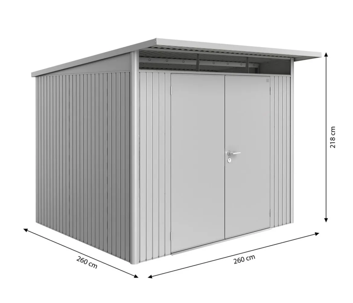 Biohort Gerätehaus AvantGarde® Gr. A6, ca. B260/H218/T260 cm