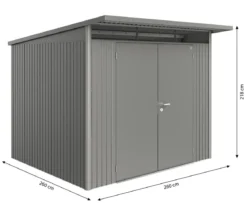 Biohort Gerätehaus AvantGarde® Gr. A6, ca. B260/H218/T260 cm