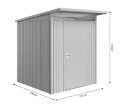 Biohort Gerätehaus AvantGarde® A1, ca. B180/H250/T220 cm