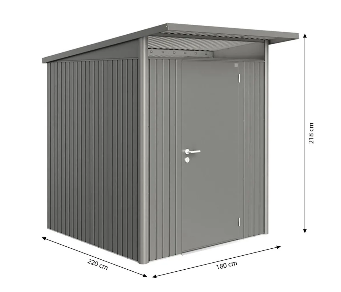 Biohort Gerätehaus AvantGarde® A1, ca. B180/H250/T220 cm