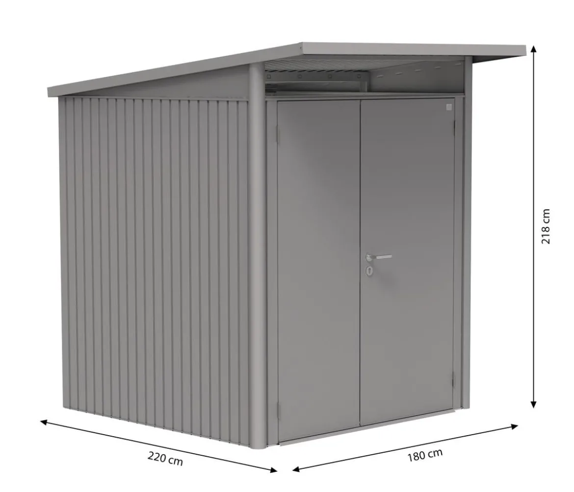Biohort Gerätehaus AvantGarde® A1, ca. B180/H250/T220 cm