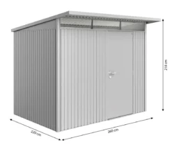 Biohort Gerätehaus AvantGarde® A5, ca. B260/H218/T220 cm