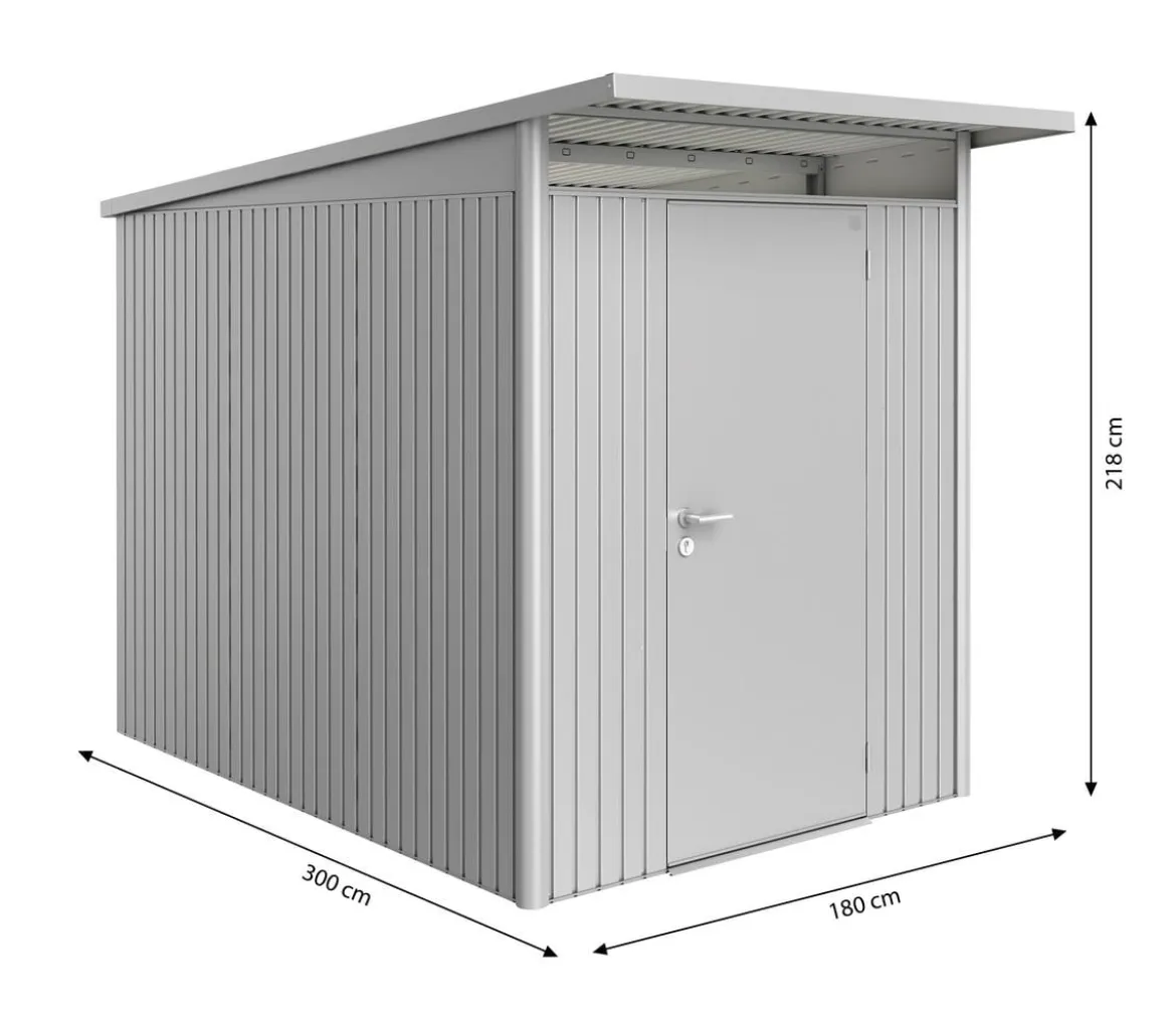 Biohort Gerätehaus AvantGarde® Gr. A3, ca. B180/H218/T300 cm