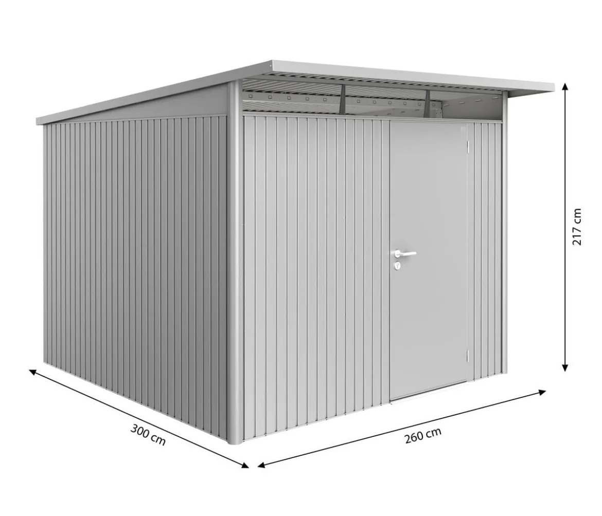 Biohort Gerätehaus AvantGarde® A7, ca. B260/H217/T300 cm