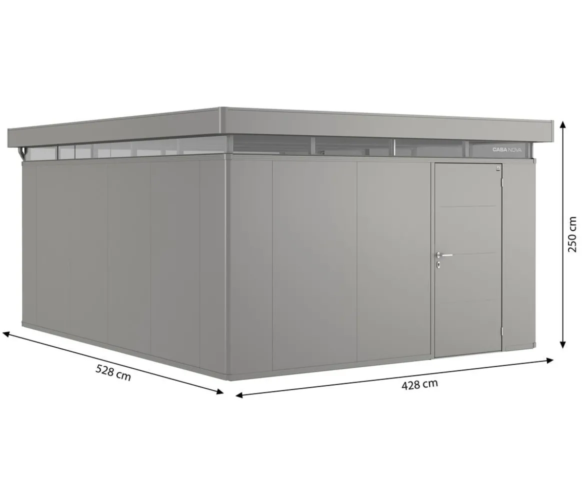 Biohort Gerätehaus CasaNova® 4 x 5, ca. B428/H250/T528 cm