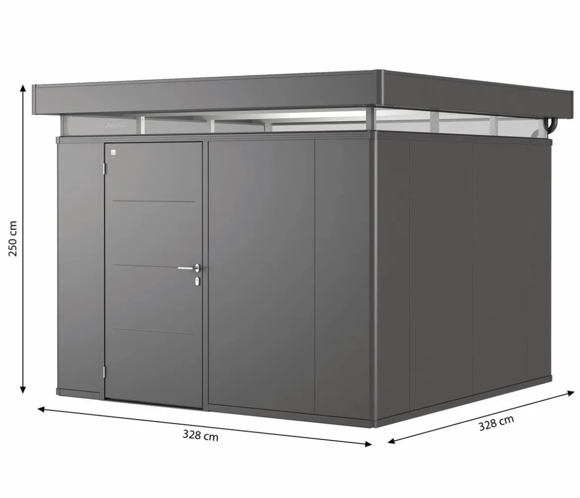 Biohort Gerätehaus CasaNova® 3 x 3, ca. B328/H250/T328 cm