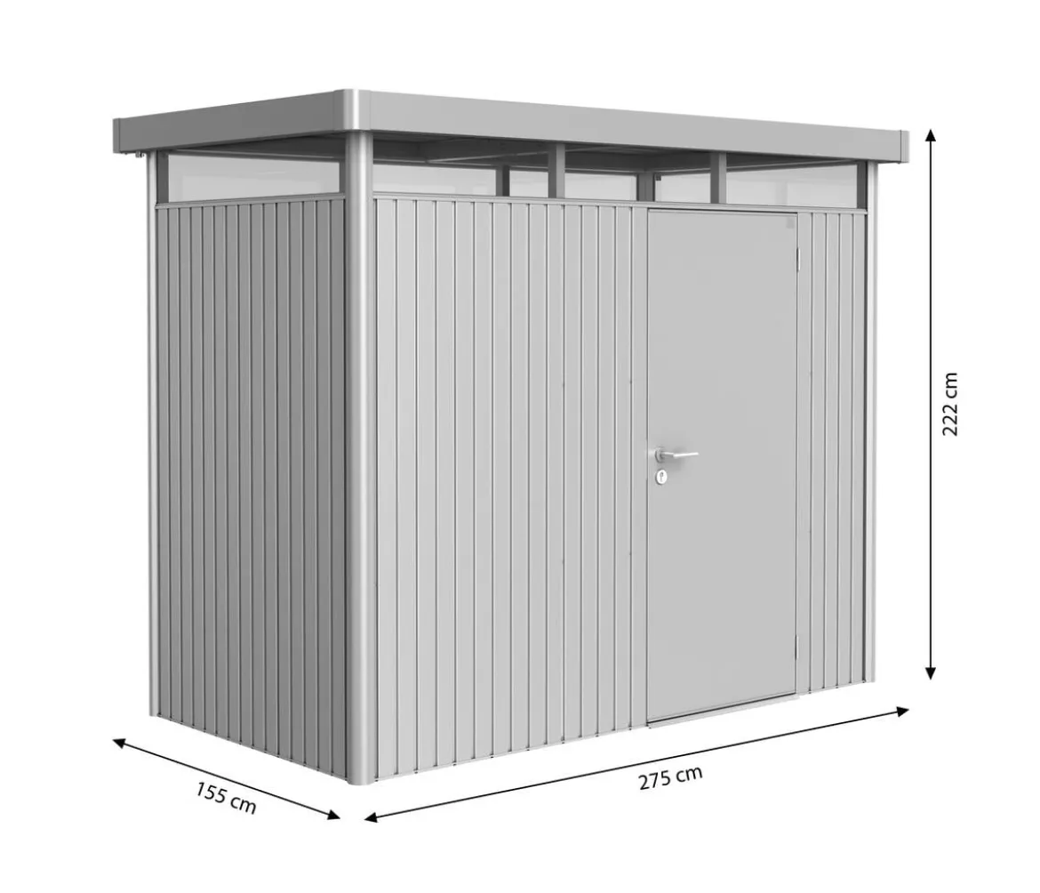 Biohort Gerätehaus HighLine H1, ca. B275/H222/T155 cm