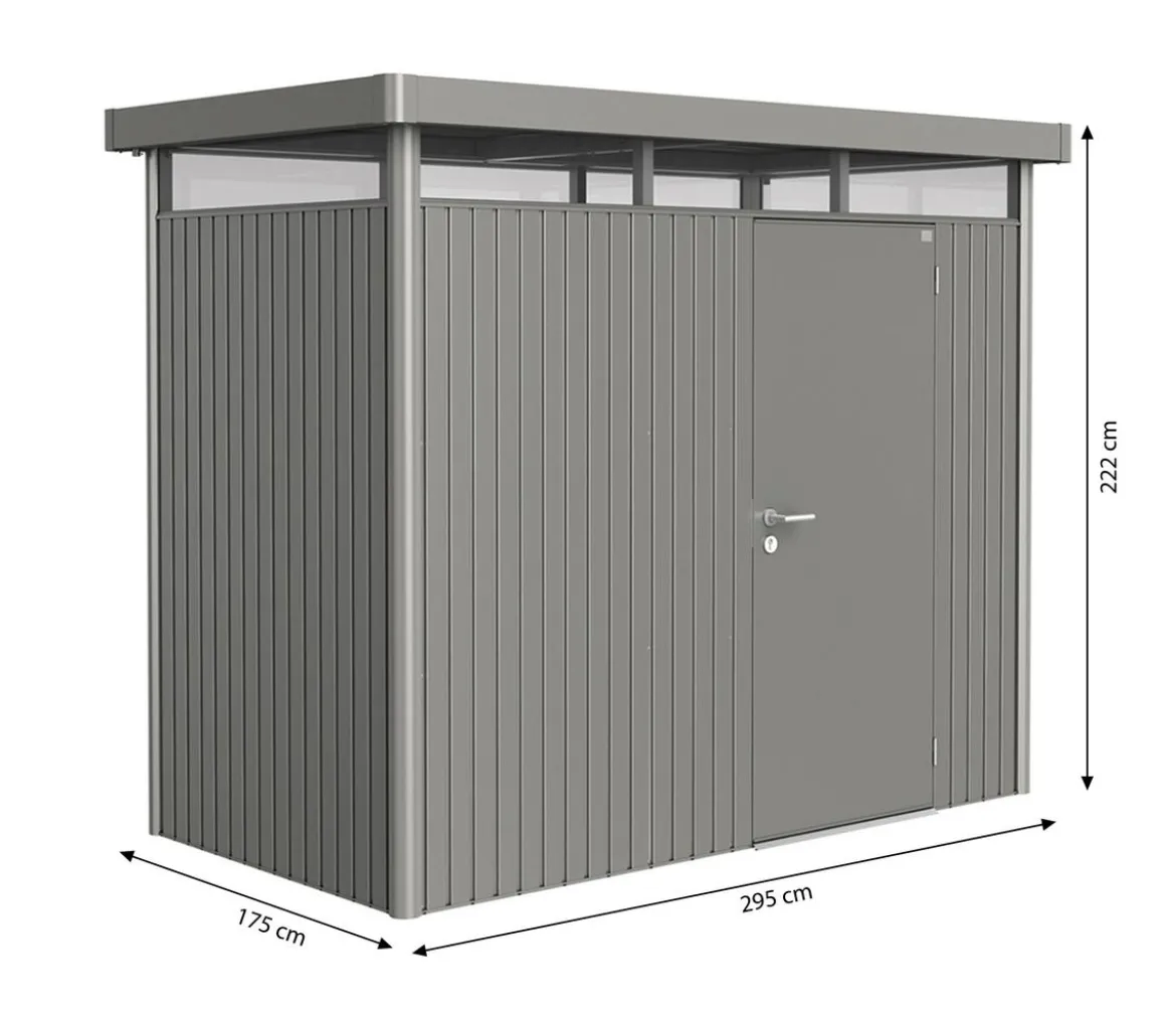 Biohort Gerätehaus HighLine H1, ca. B275/H222/T155 cm