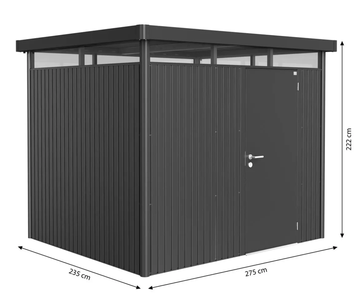Biohort Gerätehaus HighLine H3, ca. B275/H222/T235 cm