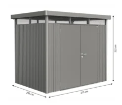 Biohort Gerätehaus HighLine H3, ca. B275/H222/T235 cm