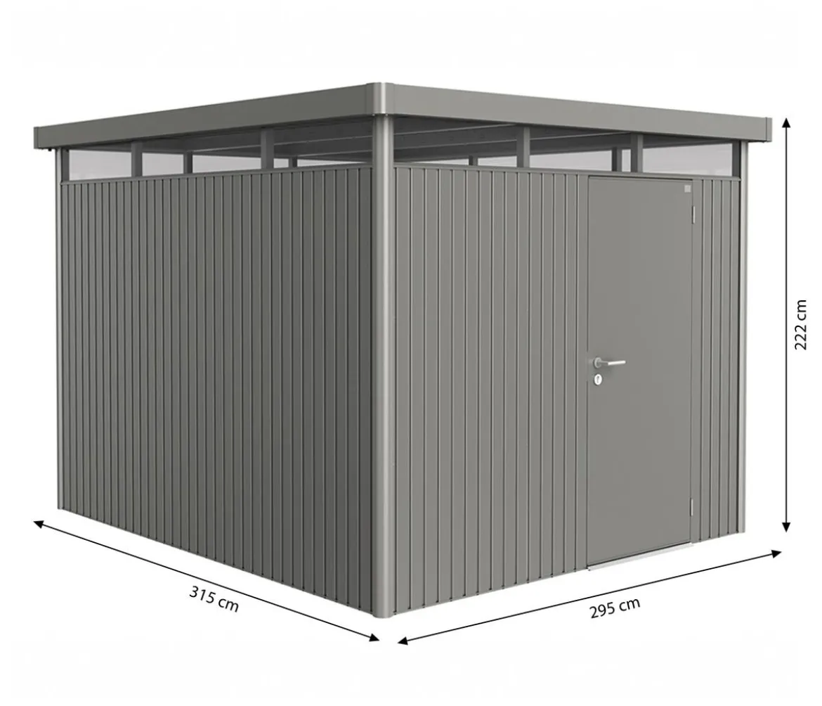 Biohort Gerätehaus HighLine H5, ca. B275/H222/T315 cm