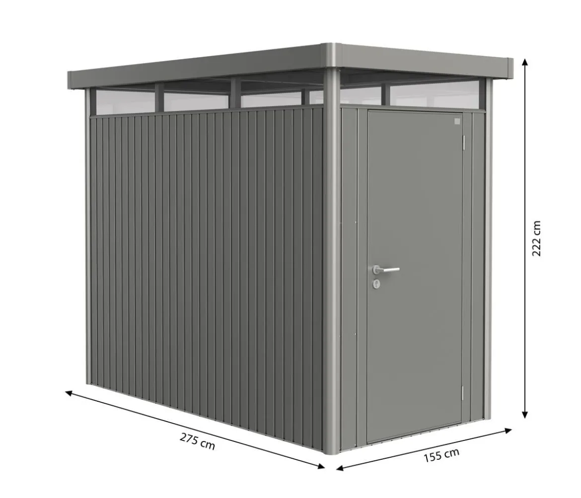 Biohort Gerätehaus HighLine HS, ca. B155/H222/T275 cm