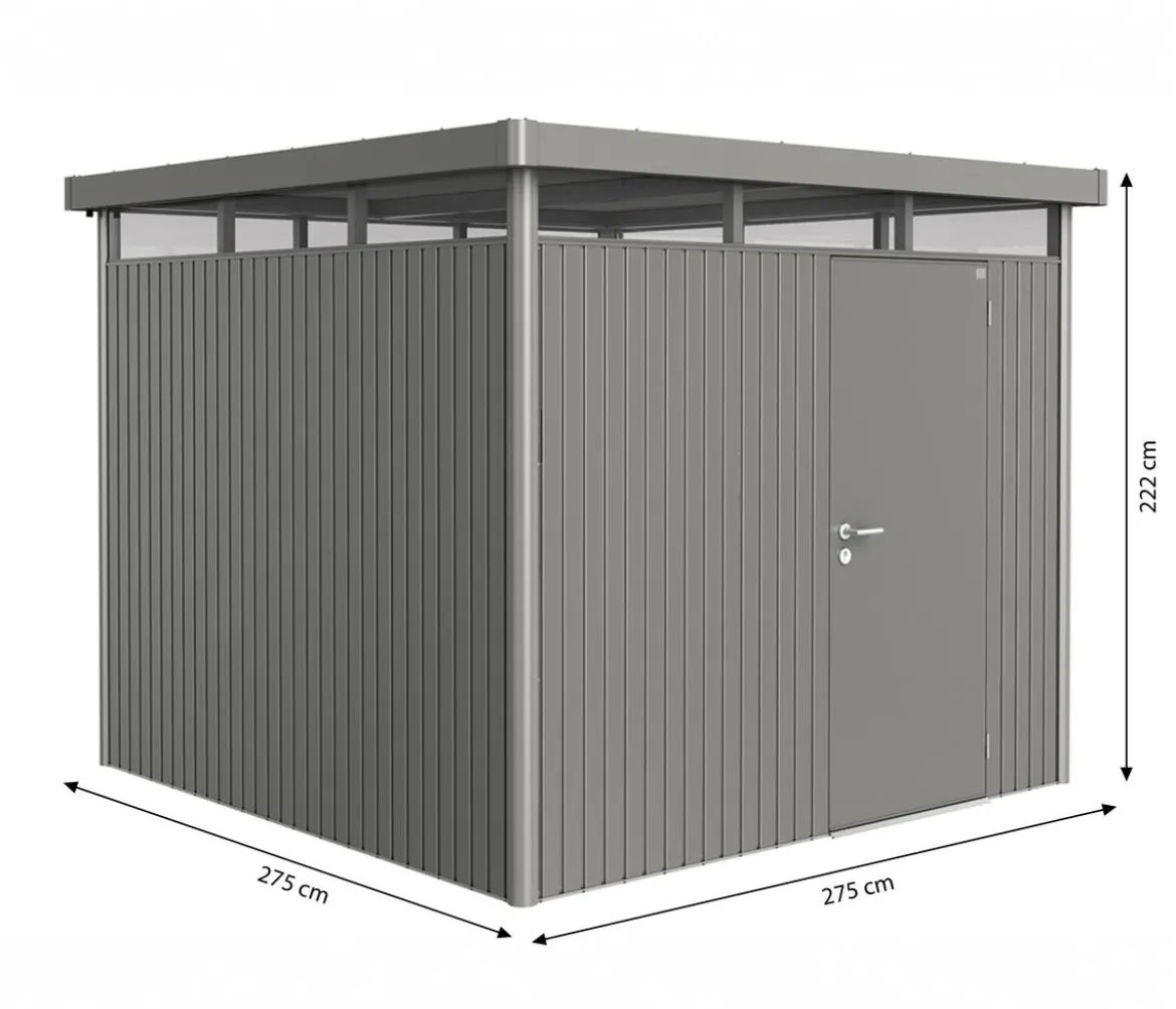 Biohort Gerätehaus HighLine H4, ca. B275/H222/T275 cm