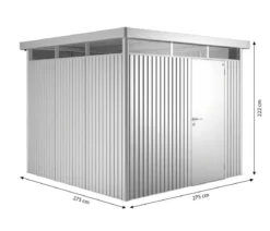 Biohort Gerätehaus HighLine H4, ca. B275/H222/T275 cm
