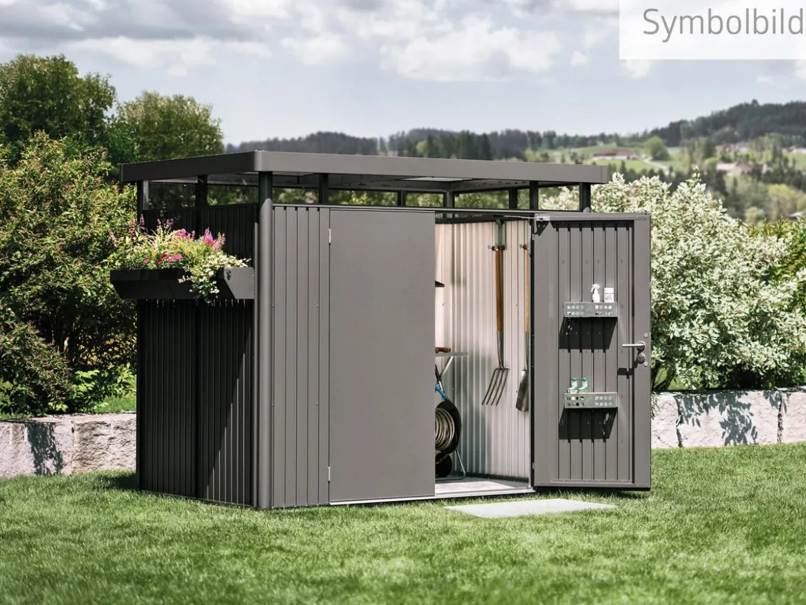 Biohort Gerätehaus HighLine H4, ca. B275/H222/T275 cm