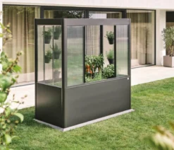 Biohort Gewächshaus Florentina 2 x 0,5 MINI, ca. B201,6/H180,7/T54,8 cm