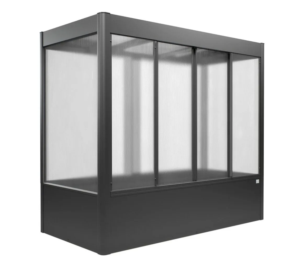 Biohort Gewächshaus Florentina 2 x 1 MINI, ca. B201,6/H180,7/T104 cm