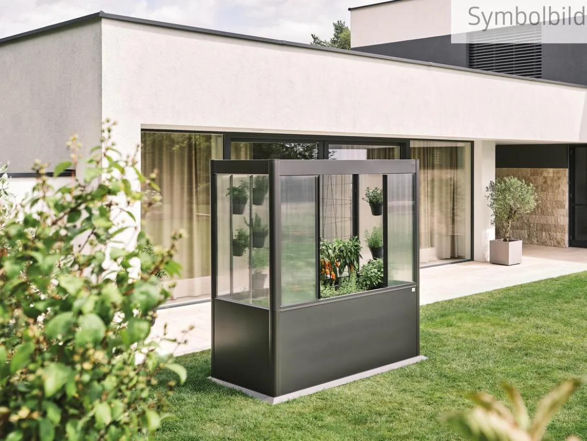 Biohort Gewächshaus Florentina 2 x 1 MAXI, ca. B201,6/H213,4/T104 cm