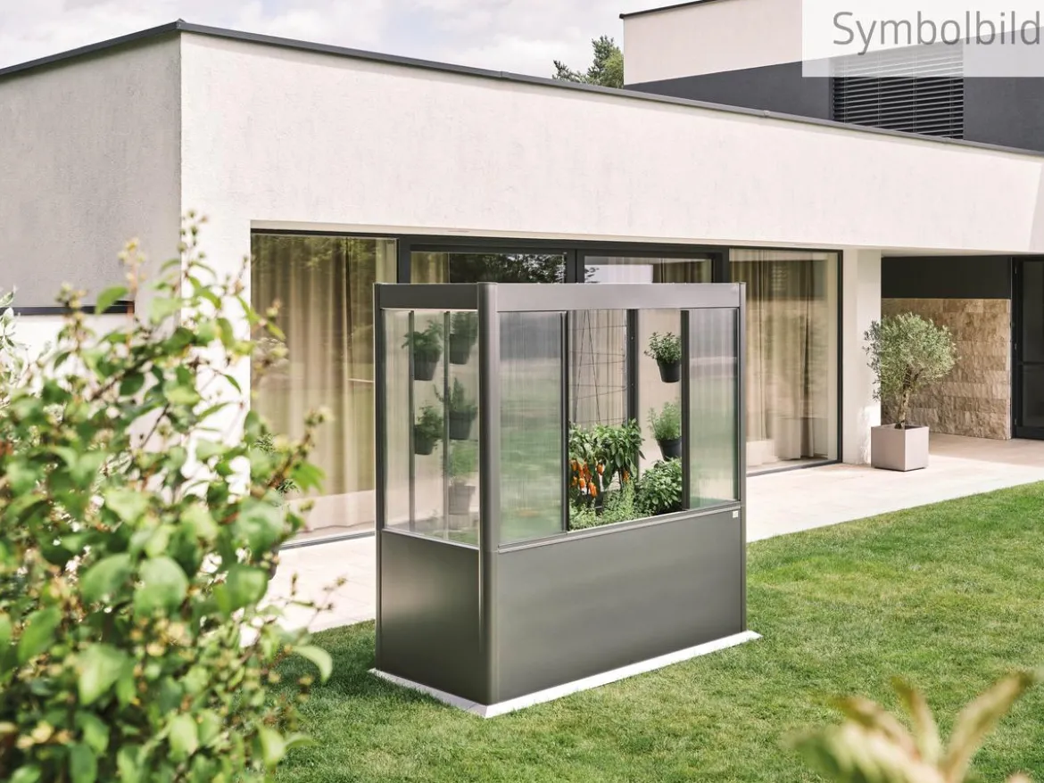 Biohort Gewächshaus Florentina 2 x 0,5 MAXI, ca. B201,6/H213,4/T54,7 cm