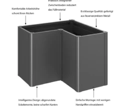 Biohort Hochbeet Belvedere L100