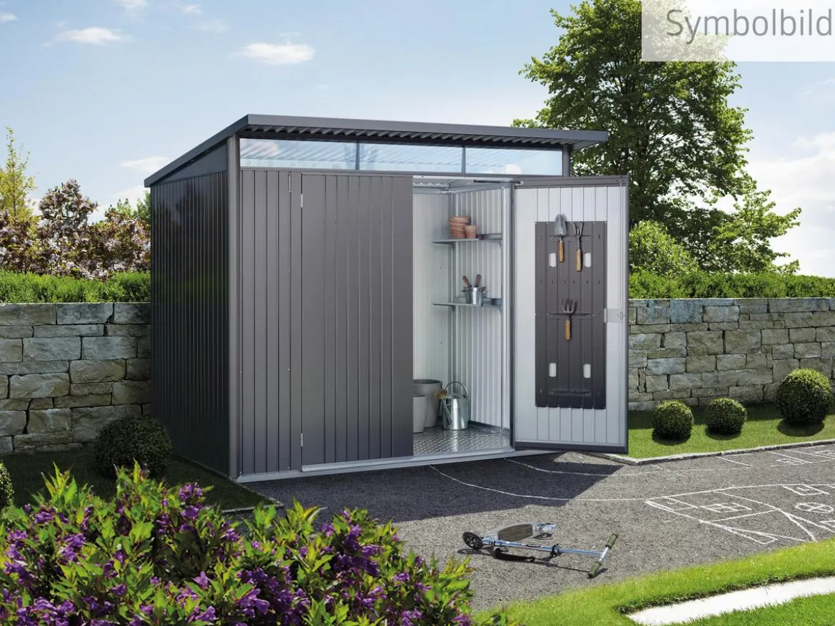 Biohort Metallgerätehaus AvantGarde ECO A1, ca. B180/H218/T220 cm