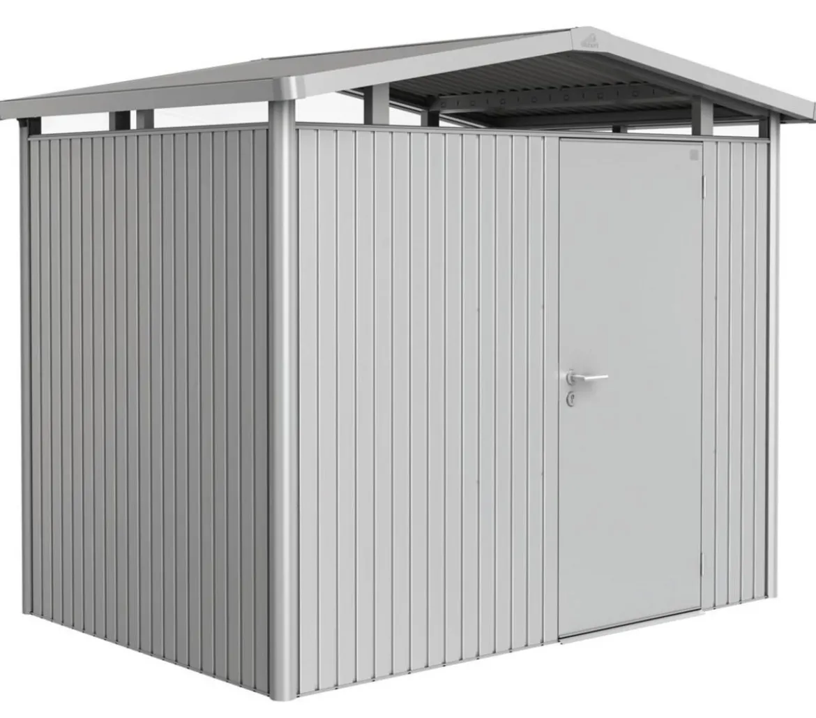 Biohort Metallgerätehaus Panorama® P2, ca. B273/H227/T198 cm