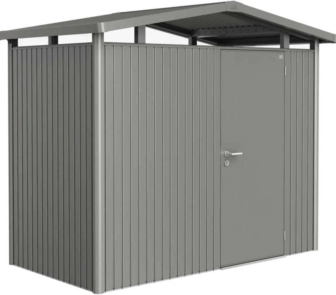 Biohort Metallgerätehaus Panorama® P1, ca. B273/H227/T158 cm