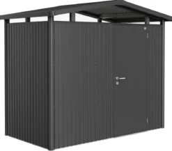 Biohort Metallgerätehaus Panorama® P1, ca. B273/H227/T158 cm