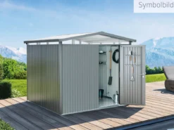 Biohort Metallgerätehaus Panorama® P5, ca. B273/H227/T318 cm
