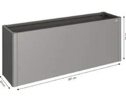 Biohort Metall HochBeet 2x0,5, ca. B201,6/H77/T54,7 cm