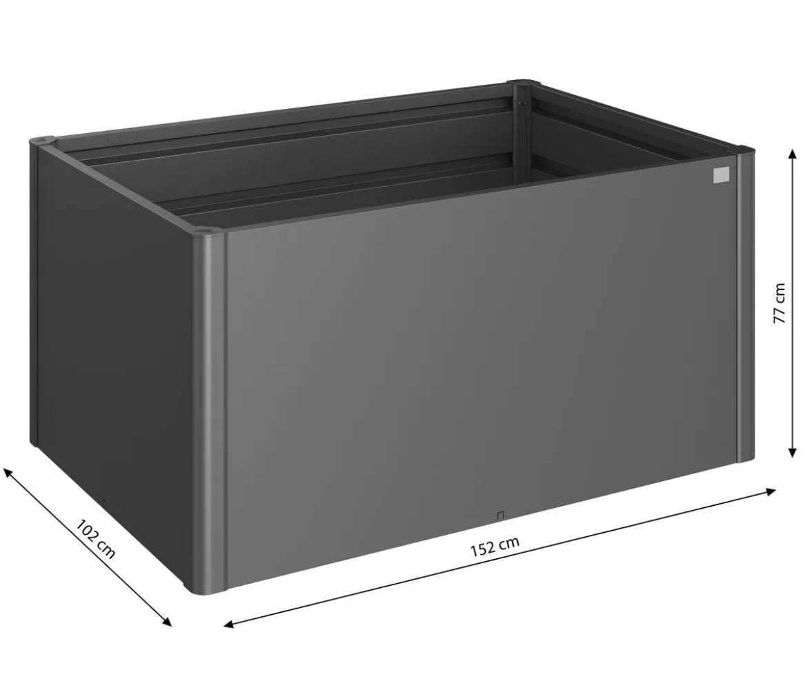 Biohort Metall Hochbeet 1,5x1, ca. B152/H77/T103,1 cm
