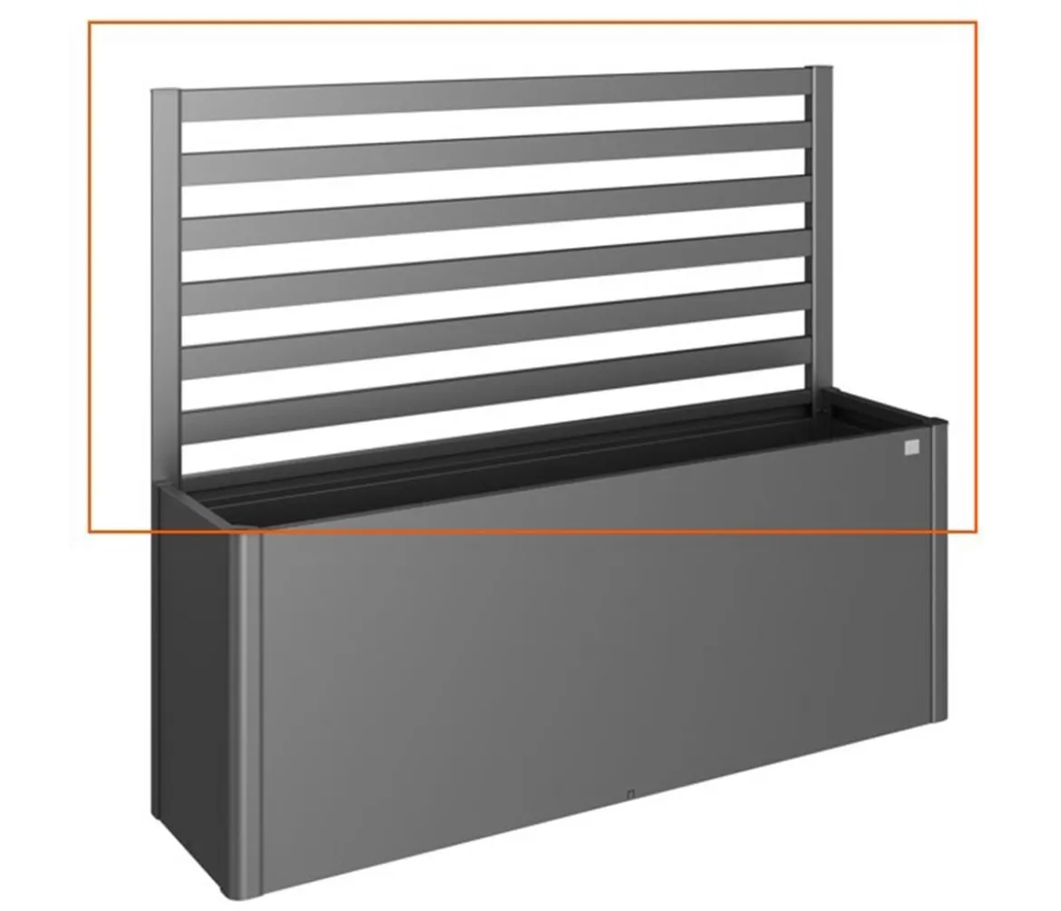 Biohort Metall-Rankgitter für HochBeet 4x1, ca. B397/H91/T4 cm