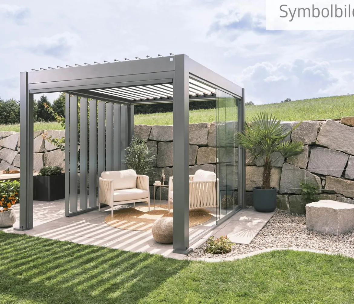 Biohort Pergola 4,5 x 3,5 einfarbig, ca. B460/H264/T367,5 cm
