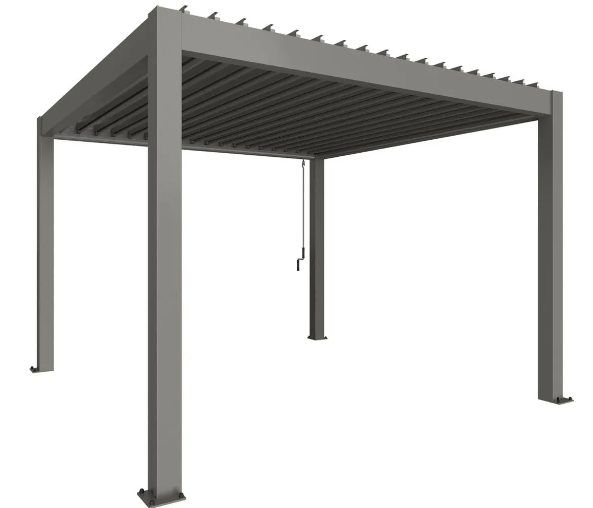 Biohort Pergola 3,5 x 3,5 einfarbig, ca. B367,5/H264/T367,5 cm