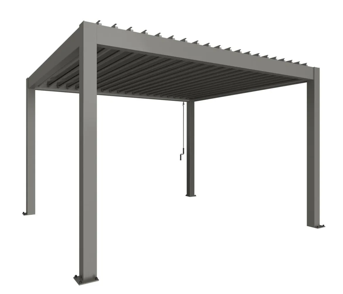 Biohort Pergola 4 x 3,5 einfarbig, ca. B404,5/H264/T367,5 cm