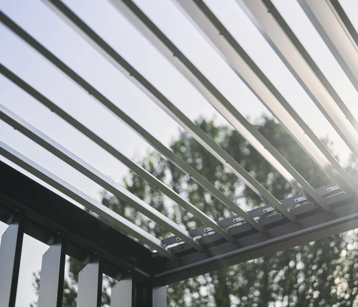 Biohort Pergola 5,5 x 3 einfarbig, ca. B552,5/H264/T312 cm