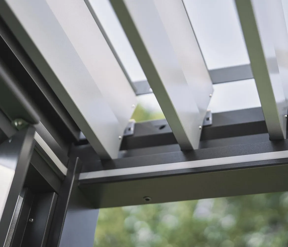 Biohort Pergola 5,5 x 3,5 einfarbig, ca. B552,5/H264/T367,5 cm