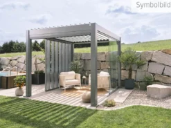 Biohort Pergola 6 x 3,5 einfarbig, ca. B608/H264/T367,5 cm
