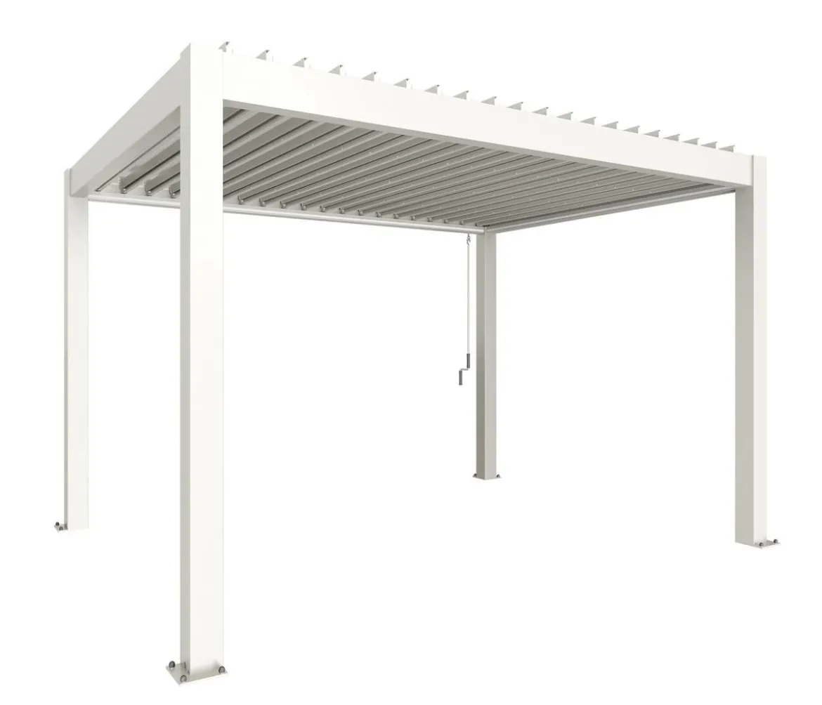 Biohort Pergola 4 x 3 einfarbig, ca. B404,5/H264/T312 cm