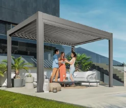 Biohort Pergola 4 x 3 einfarbig, ca. B404,5/H264/T312 cm
