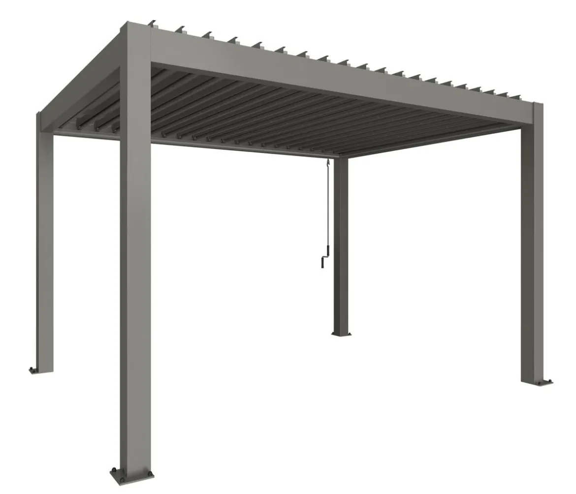 Biohort Pergola 4 x 3 einfarbig, ca. B404,5/H264/T312 cm