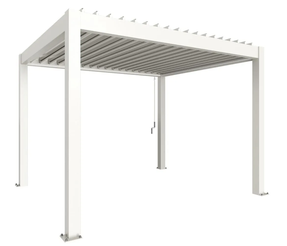 Biohort Pergola 3,5 x 3 einfarbig, ca. B367,5/H264/T312 cm