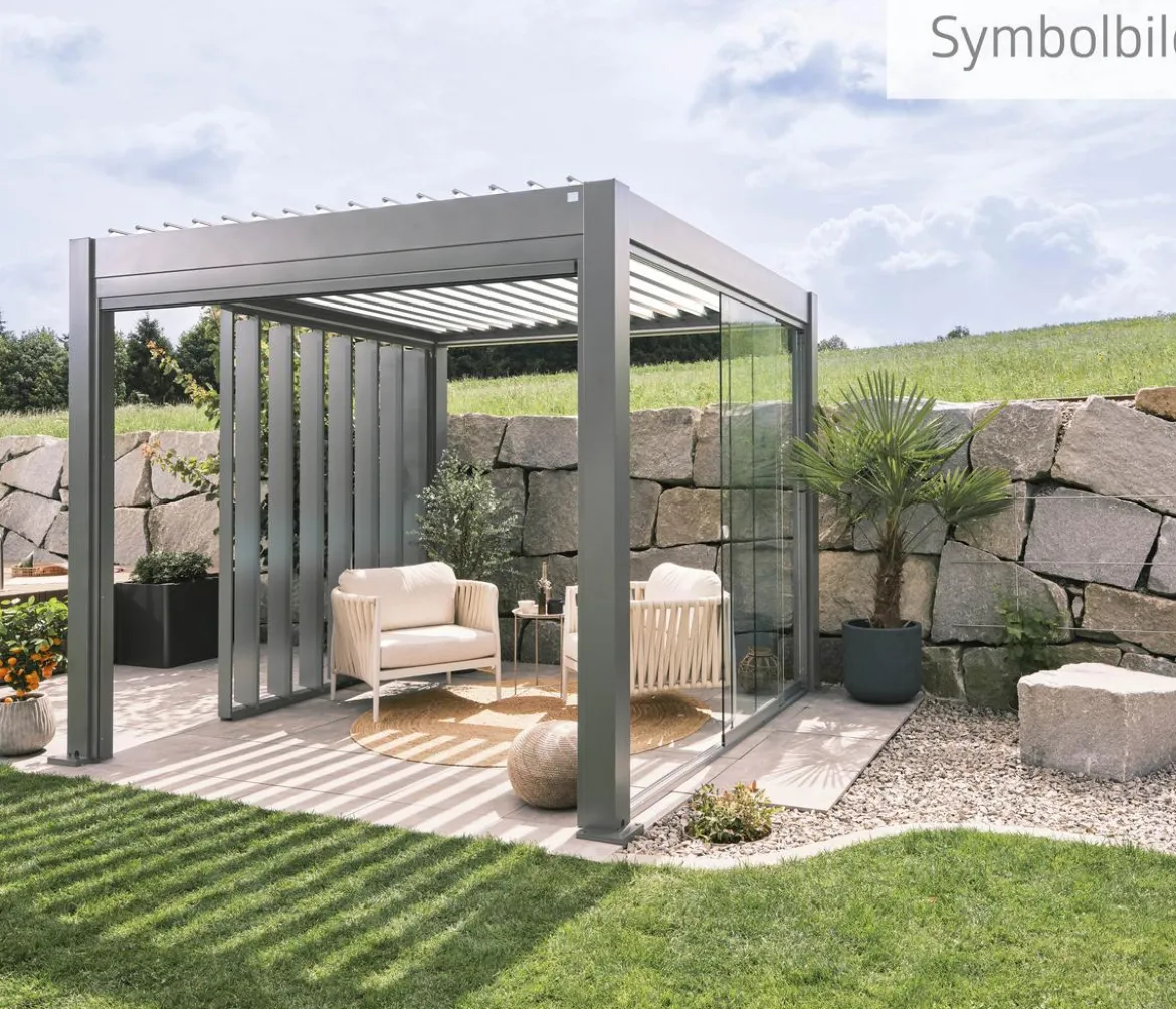 Biohort Pergola 5 x 3,5 zweifarbig, ca. B515,5/H264/T367,5 cm