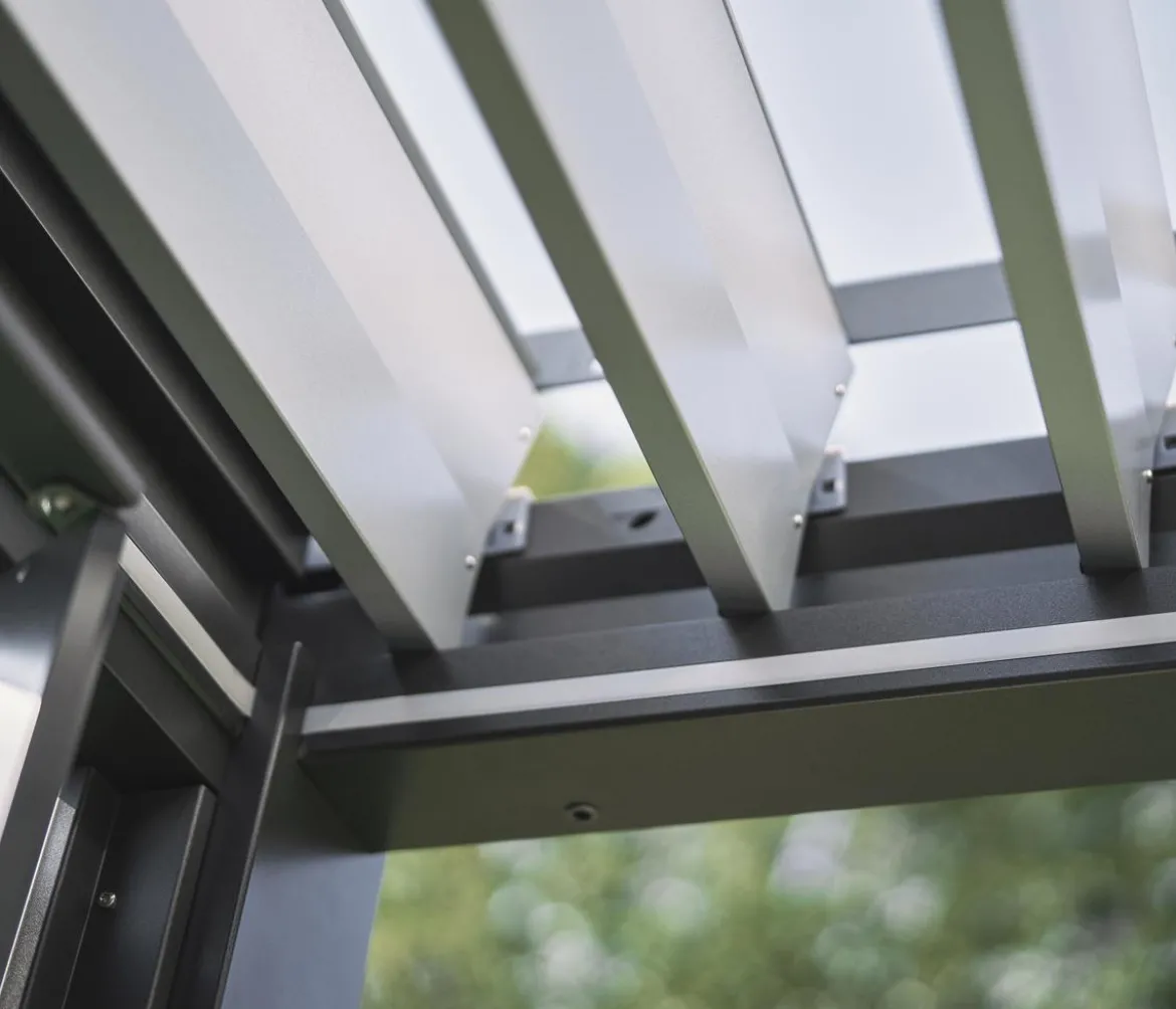 Biohort Pergola 5 x 3,5 zweifarbig, ca. B515,5/H264/T367,5 cm