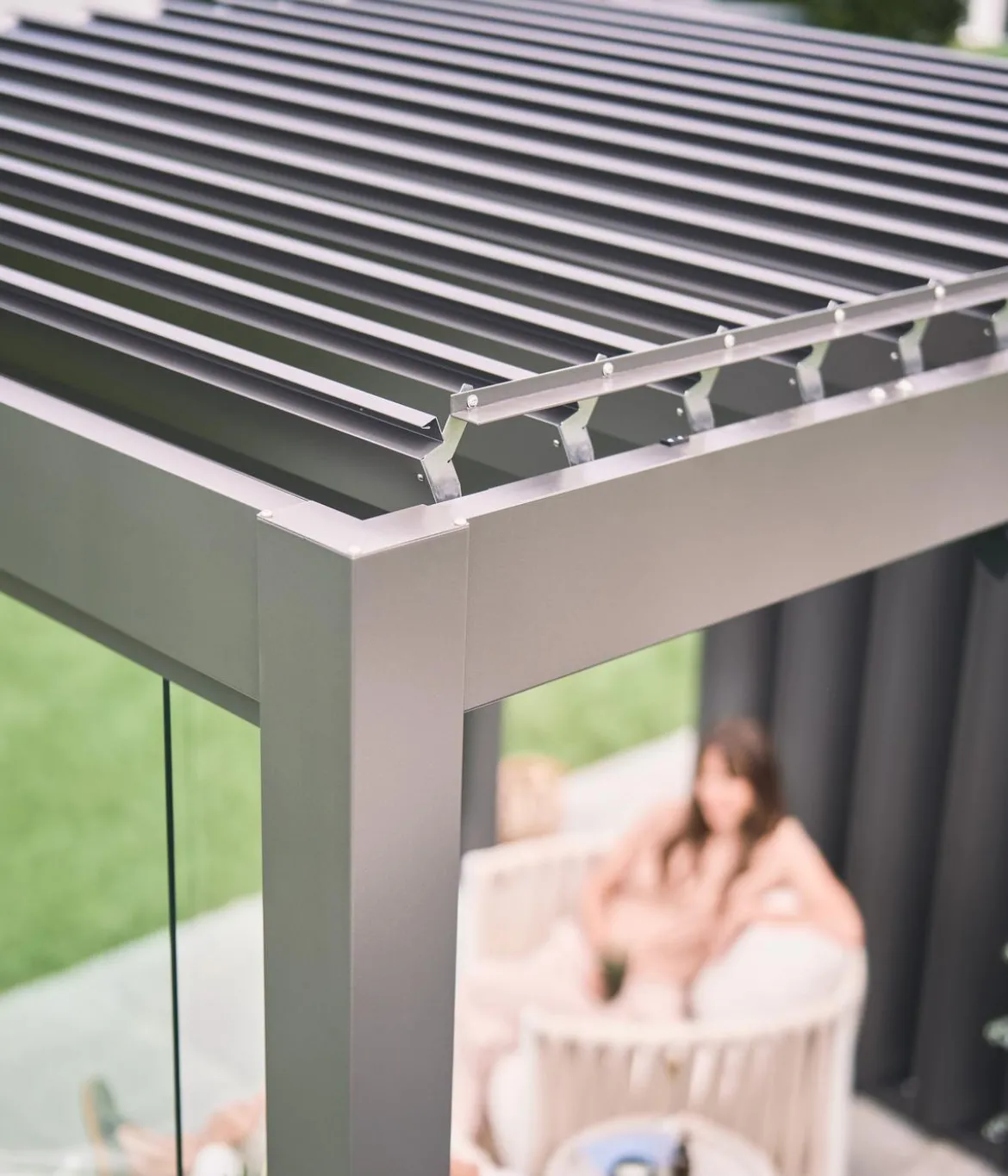 Biohort Pergola 5 x 3,5 zweifarbig, ca. B515,5/H264/T367,5 cm
