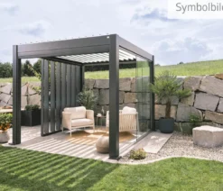 Biohort Pergola 5 x 3,5 zweifarbig, ca. B515,5/H264/T367,5 cm