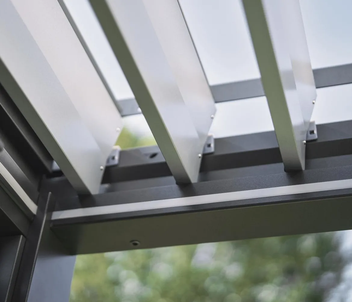Biohort Pergola 5 x 3 zweifarbig, ca. B515,5/H264/T312 cm