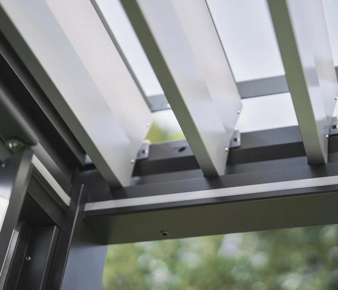 Biohort Pergola 6 x 3 zweifarbig, ca. B608/H264/T312 cm