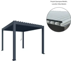 Biohort Pergola 4 x 3,5 zweifarbig, ca. B404,5/H264/T367,5 cm